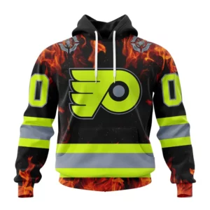 Hoodie NHL Philadelphia Flyers Special Design Honoring Firefighters St2401 QTNHL080524A1085HD
