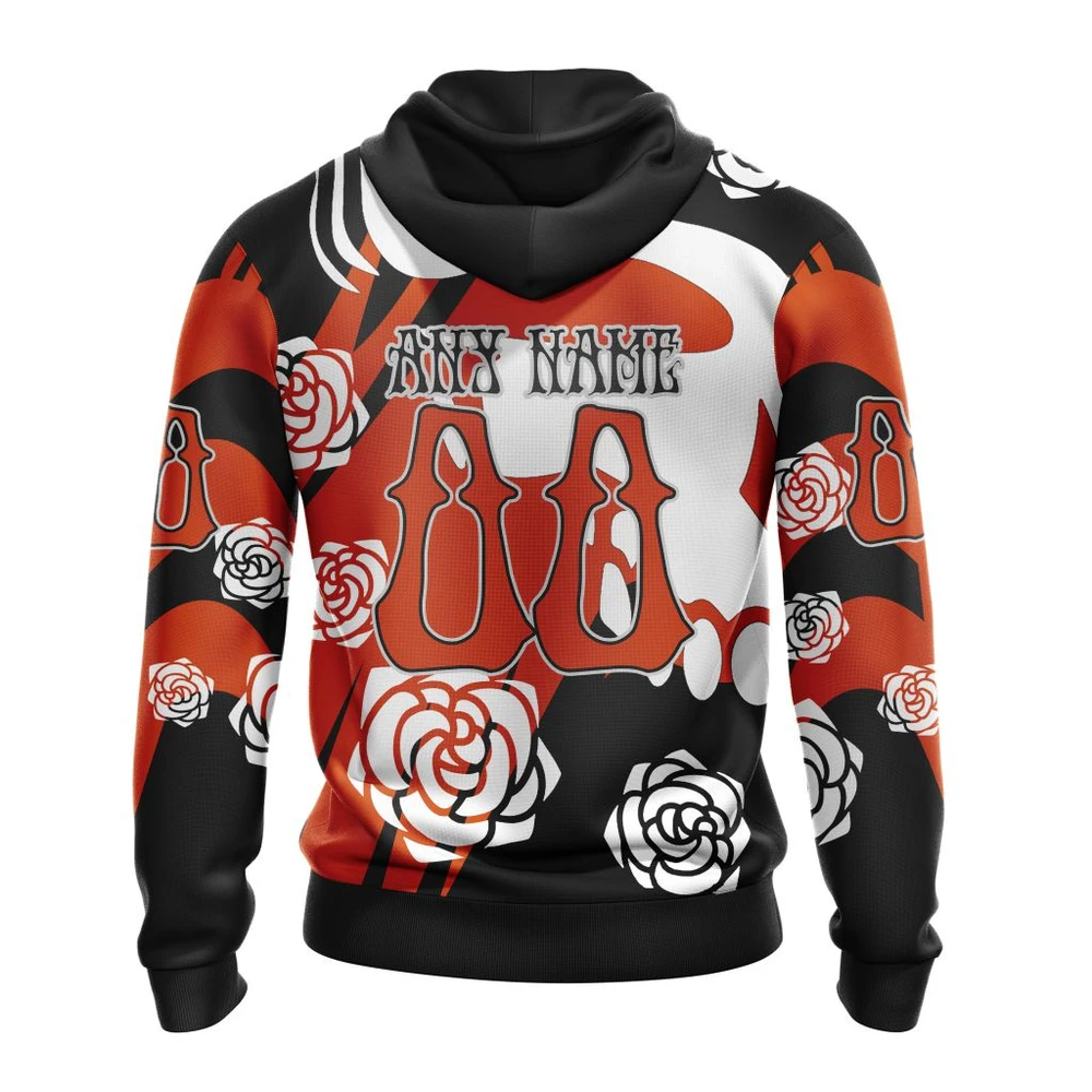 Hoodie NHL Philadelphia Flyers Special Grateful Dead Design St2305 QTNHL080524A1272HD - Image 2