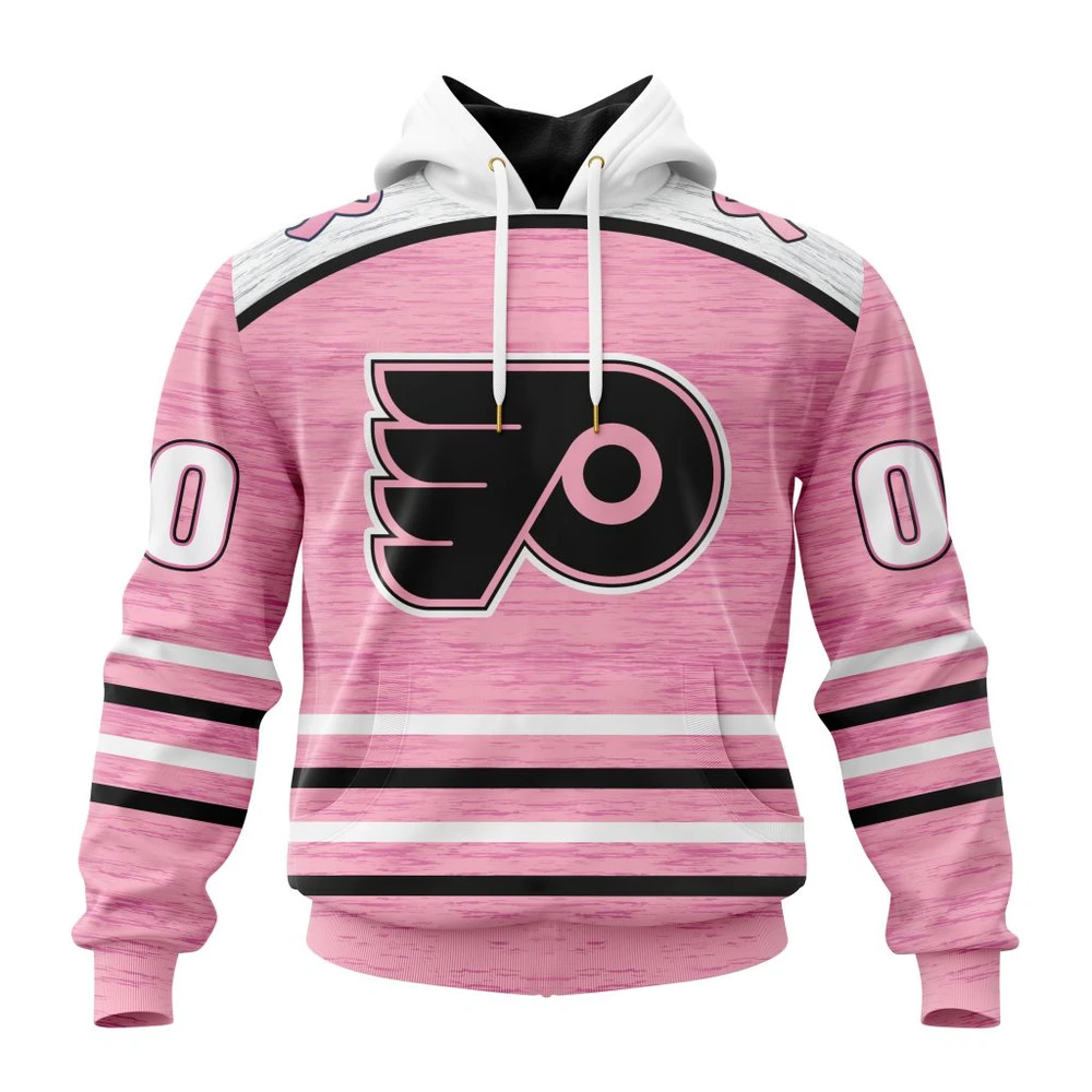 Hoodie NHL Philadelphia Flyers Special Pink Fight Breast Cancer Design St2304 QTNHL080524A1739HD