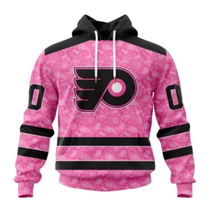 Hoodie NHL Philadelphia Flyers Special Pink Fight Breast Cancer St2306 QTNHL080524A1635HD
