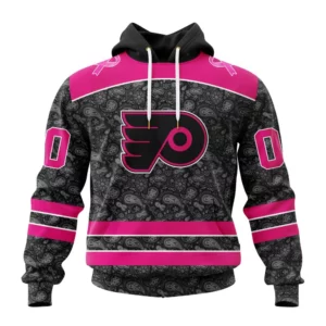 Hoodie NHL Philadelphia Flyers Special Pink In The Rink Fight Breast Cancer St2301 QTNHL080524A2079HD