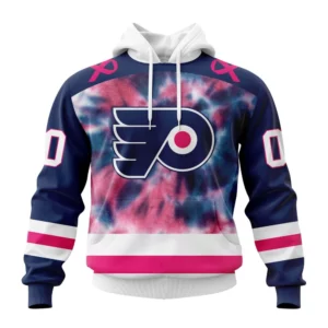 Hoodie NHL Philadelphia Flyers Special Pink October Fight Breast Cancer St2303 QTNHL080524A1827HD