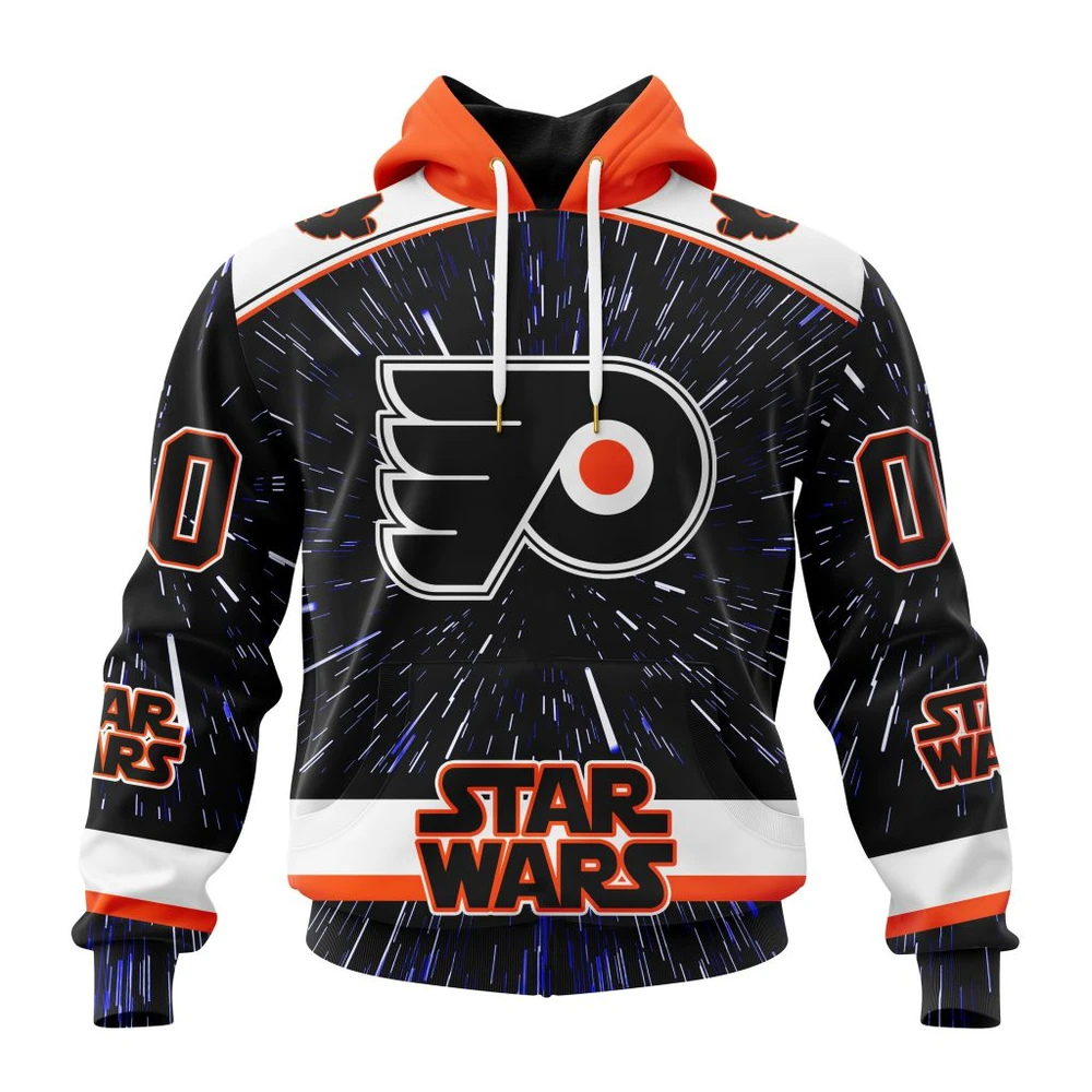Hoodie NHL Philadelphia Flyers Special Star Wars Design St2303 QTNHL080524A1117HD