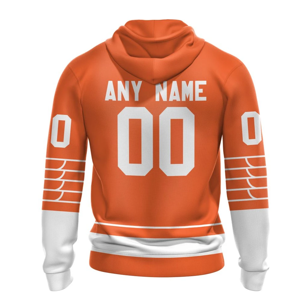 Hoodie NHL Philadelphia Flyers Special Two-Tone Design St2401 QTNHL080524A451HD - Image 2