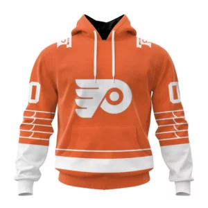 Hoodie NHL Philadelphia Flyers Special Two-Tone Design St2401 QTNHL080524A451HD