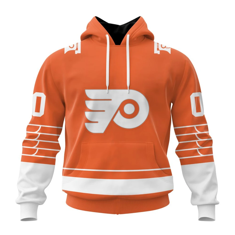 Hoodie NHL Philadelphia Flyers Special Two-Tone Design St2401 QTNHL080524A451HD
