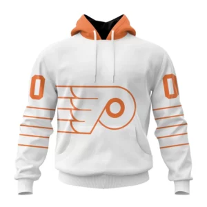 Hoodie NHL Philadelphia Flyers Special Whiteout Design St2401 QTNHL080524A561HD