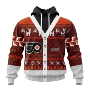 Hoodie NHL Philadelphia Flyers, Specialized Chrismas Season QTNHL080524A2790HD
