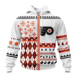 Hoodie NHL Philadelphia Flyers, Specialized Unisex Christmas Is Coming V01 QTNHL080524A2905HD