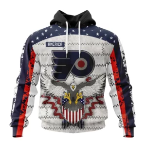 Hoodie NHL Philadelphia Flyers, Specialized Unisex In Us Concepts V0222 QTNHL080524A2880HD