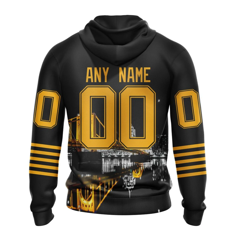 Hoodie NHL Pittsburgh Penguins City Of The Champions Steel City Design QTNHL080524A4076HD - Image 2