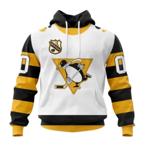 Hoodie NHL Pittsburgh Penguins Personalized Heritage Design St2401 QTNHL080524A656HD