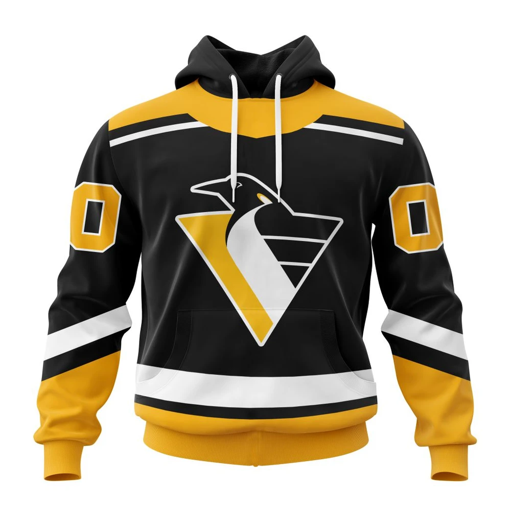 Hoodie NHL Pittsburgh Penguins Reverse Retro Kits QTNHL080524A3137HD