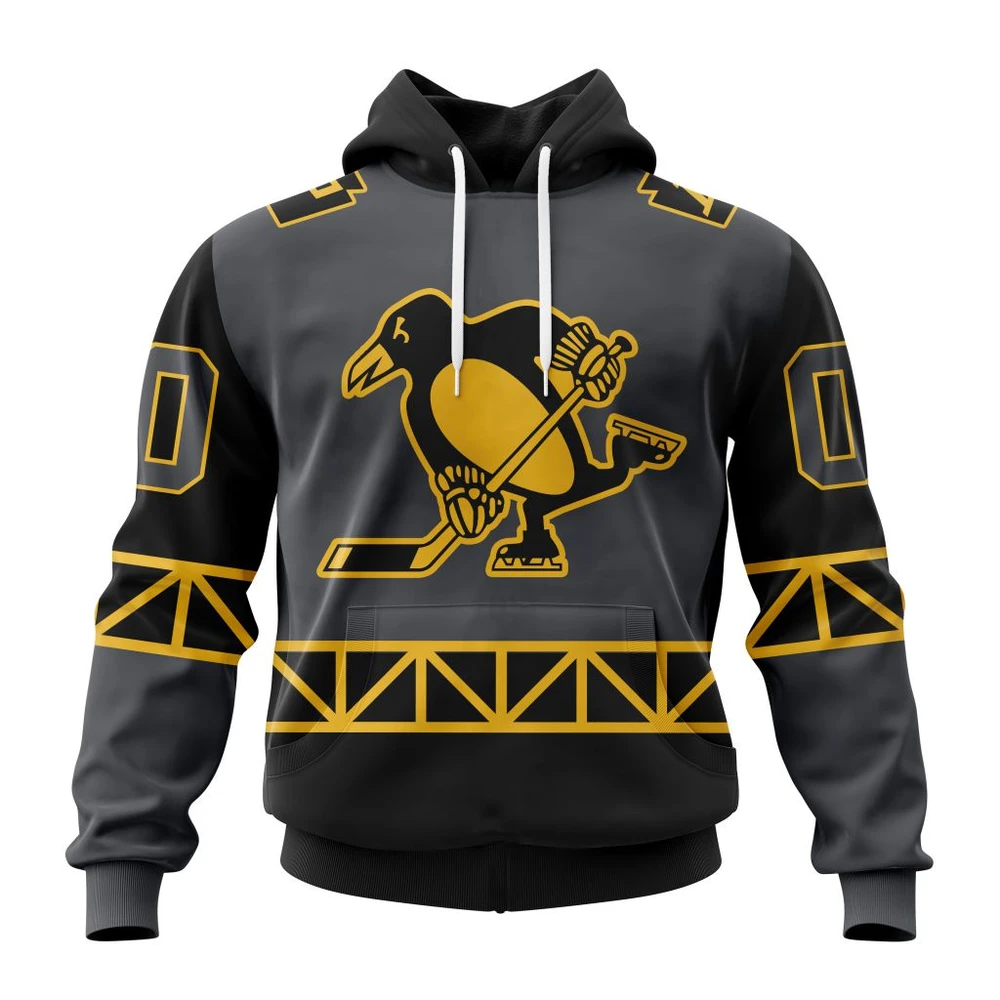 Hoodie NHL Pittsburgh Penguins Special City Connect Design St2402 QTNHL080524A861HD