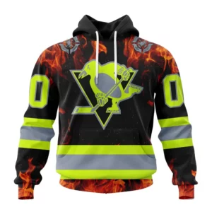 Hoodie NHL Pittsburgh Penguins Special Design Honoring Firefighters St2401 QTNHL080524A1084HD