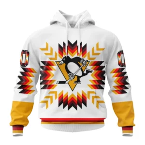 Hoodie NHL Pittsburgh Penguins Special Design With Native Pattern St2302 QTNHL080524A1574HD