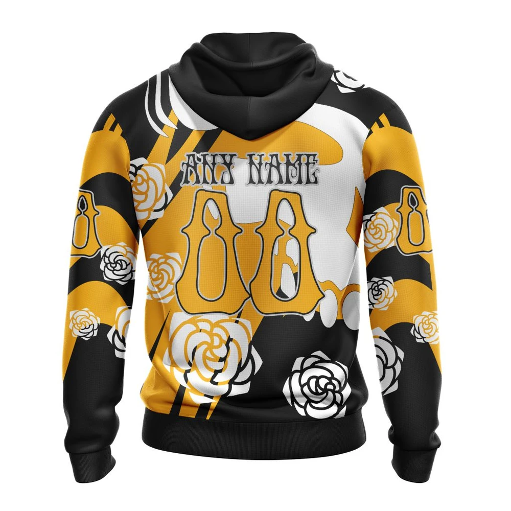 Hoodie NHL Pittsburgh Penguins Special Grateful Dead Design St2305 QTNHL080524A1271HD - Image 2