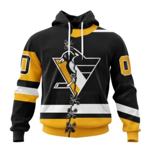 Hoodie NHL Pittsburgh Penguins Special Home Mix Reverse Retro Personalized Kits QTNHL080524A926HD