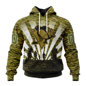 Hoodie NHL Pittsburgh Penguins Special Military Camo Kits For Veterans Day And Rememberance Day St2201 QTNHL080524A3474HD