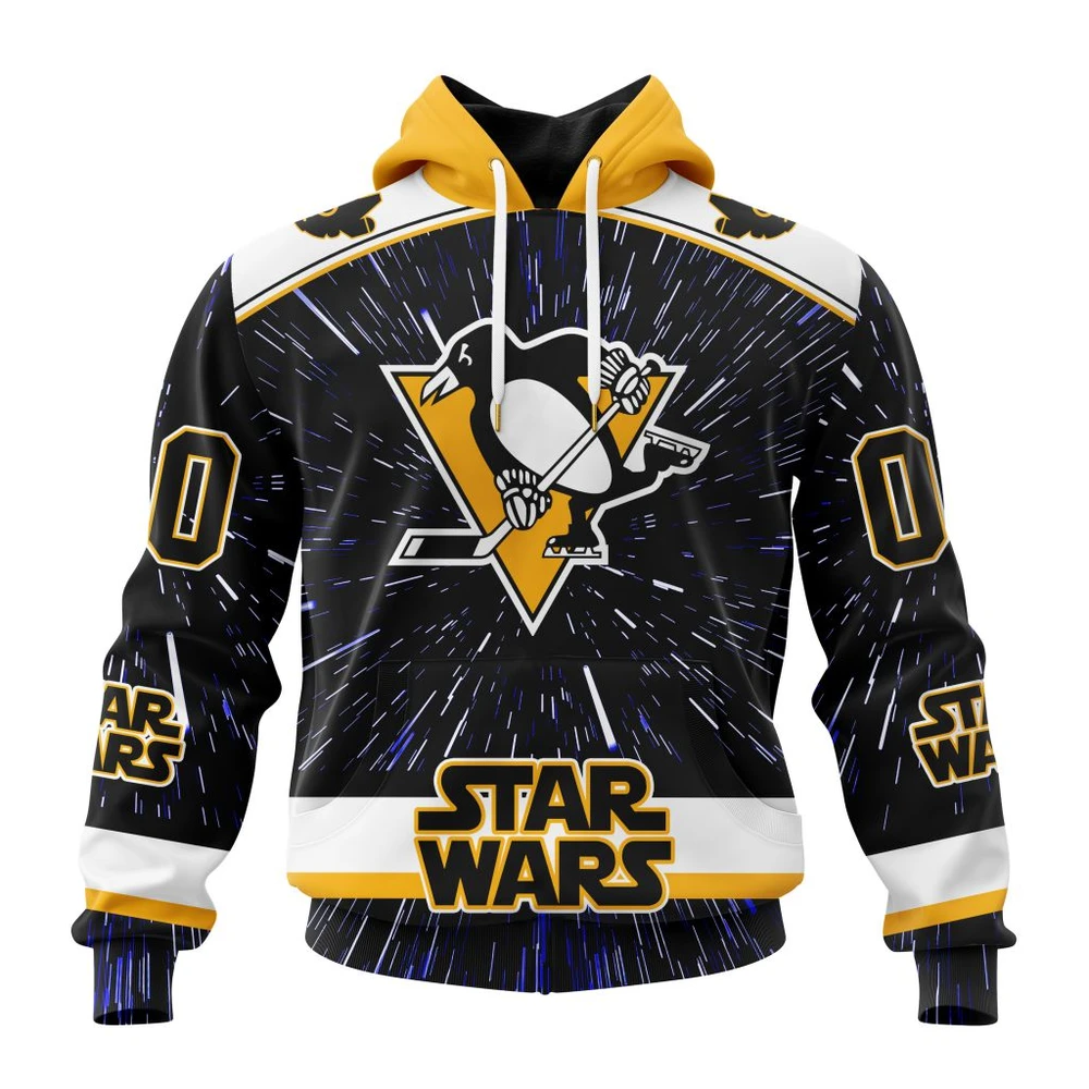 Hoodie NHL Pittsburgh Penguins Special Star Wars Design St2303 QTNHL080524A1116HD