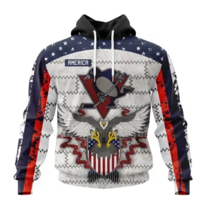 Hoodie NHL Pittsburgh Penguins, Specialized Unisex In Us Concepts V0222 QTNHL080524A2879HD