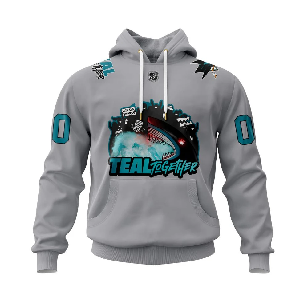 Hoodie NHL San Jose Sharks Fan Appreciation Night QTNHL080524A3836HD