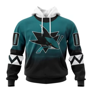 Hoodie NHL San Jose Sharks Personalize Gradient Series Concept St2301 QTNHL080524A1342HD
