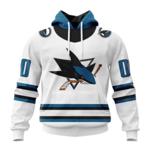 Hoodie NHL San Jose Sharks Personalized Away Kits QTNHL080524A1543HD