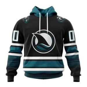 Hoodie NHL San Jose Sharks Personalized New Third Kits QTNHL080524A679HD