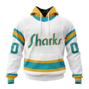 Hoodie NHL San Jose Sharks Reverse Retro Kits QTNHL080524A352HD