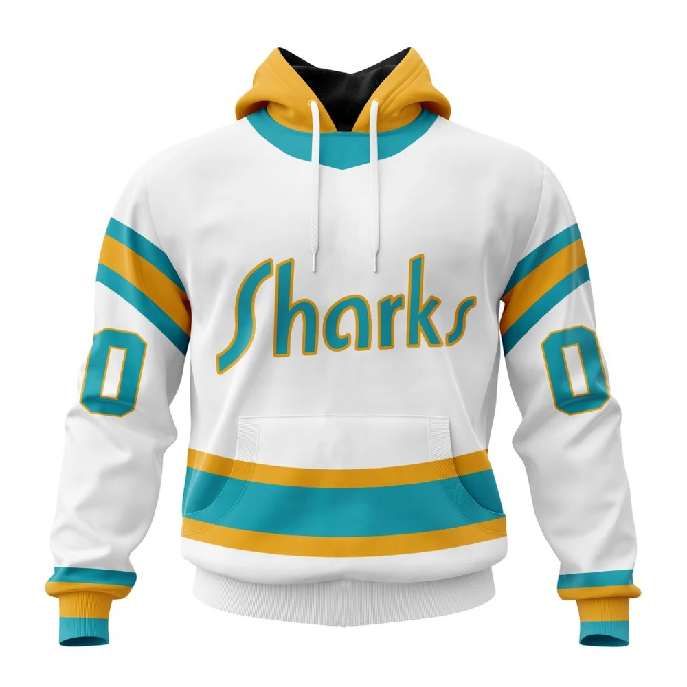 Hoodie NHL San Jose Sharks Reverse Retro Kits QTNHL080524A352HD