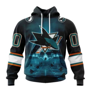 Hoodie NHL San Jose Sharks Spcial Design St2301 QTNHL080524A4070HD