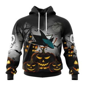 Hoodie NHL San Jose Sharks Special Design For Halloween St2302 QTNHL080524A1990HD