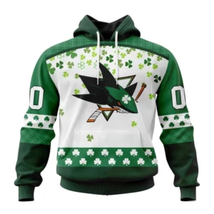 Hoodie NHL San Jose Sharks Special Design For St. Patrick Day St2401 QTNHL080524A1238HD