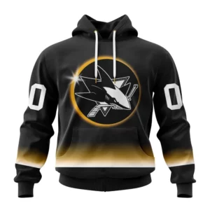 Hoodie NHL San Jose Sharks Special Eclipse Design St2401 QTNHL080524A623HD