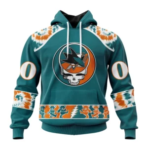 Hoodie NHL San Jose Sharks Special Grateful Dead Design St2301 QTNHL080524A2195HD