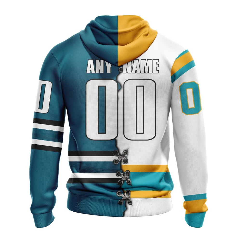 Hoodie NHL San Jose Sharks Special Home Mix Reverse Retro Personalized Kits QTNHL080524A925HD - Image 2
