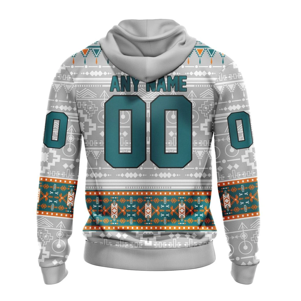 Hoodie NHL San Jose Sharks Special Native Design St2302 QTNHL080524A2050HD - Image 2