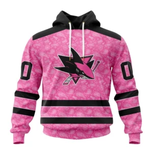 Hoodie NHL San Jose Sharks Special Pink Fight Breast Cancer St2306 QTNHL080524A1633HD