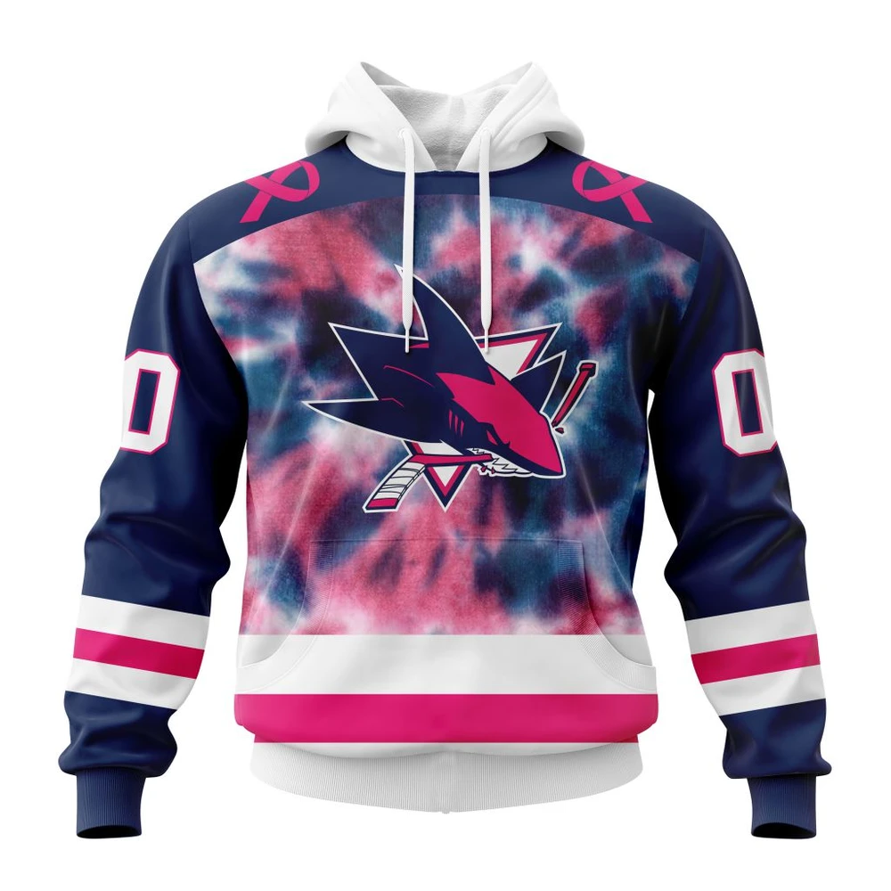 Hoodie NHL San Jose Sharks Special Pink October Fight Breast Cancer St2303 QTNHL080524A1825HD