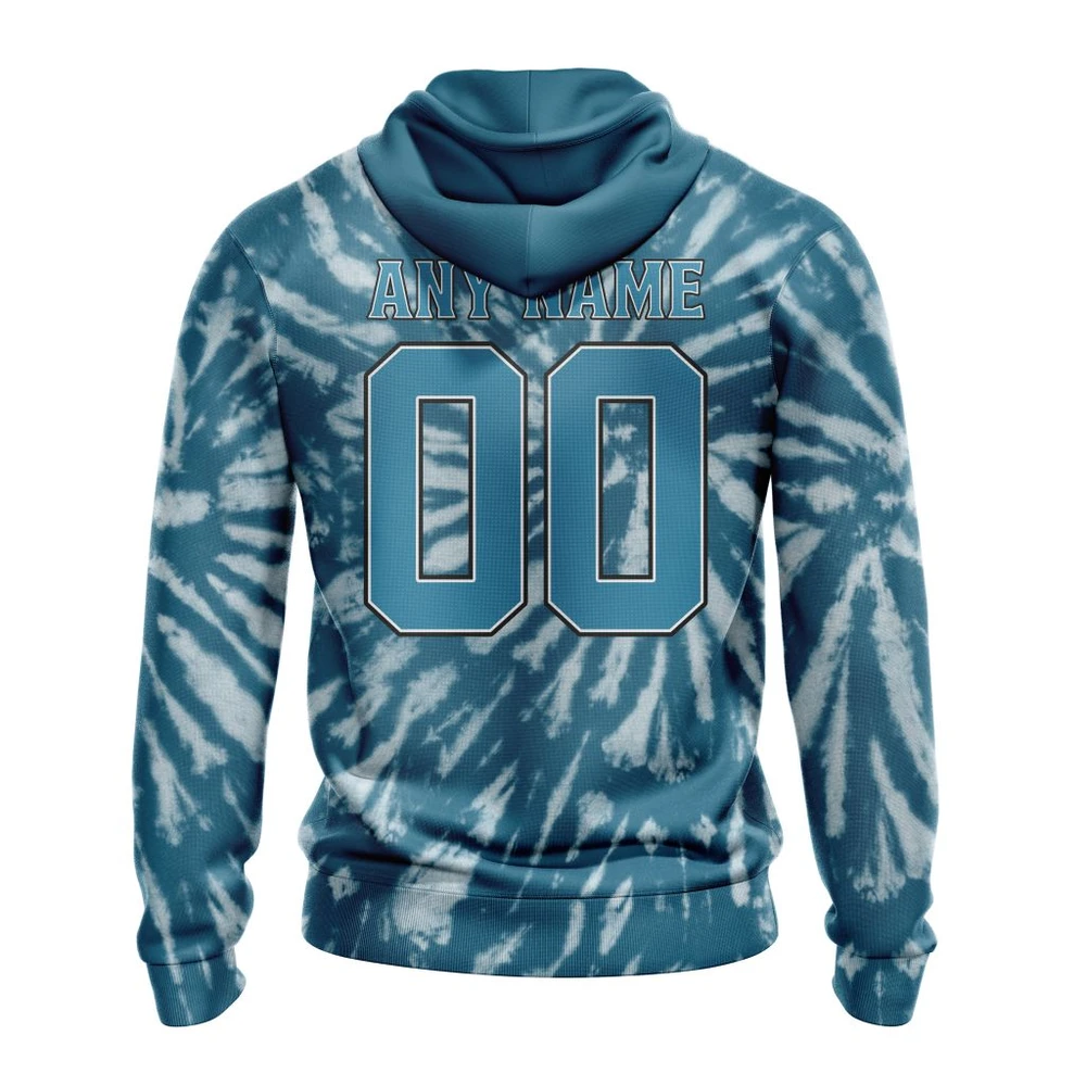 Hoodie NHL San Jose Sharks Special Retro Vintage Tie Dye St2201 QTNHL080524A3064HD - Image 2
