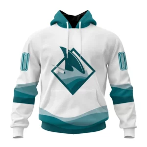Hoodie NHL San Jose Sharks Special Whiteout Design St2401 QTNHL080524A559HD