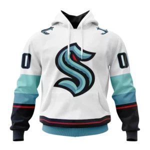 Hoodie NHL Seattle Kraken Personalized Away Kits QTNHL080524A1541HD