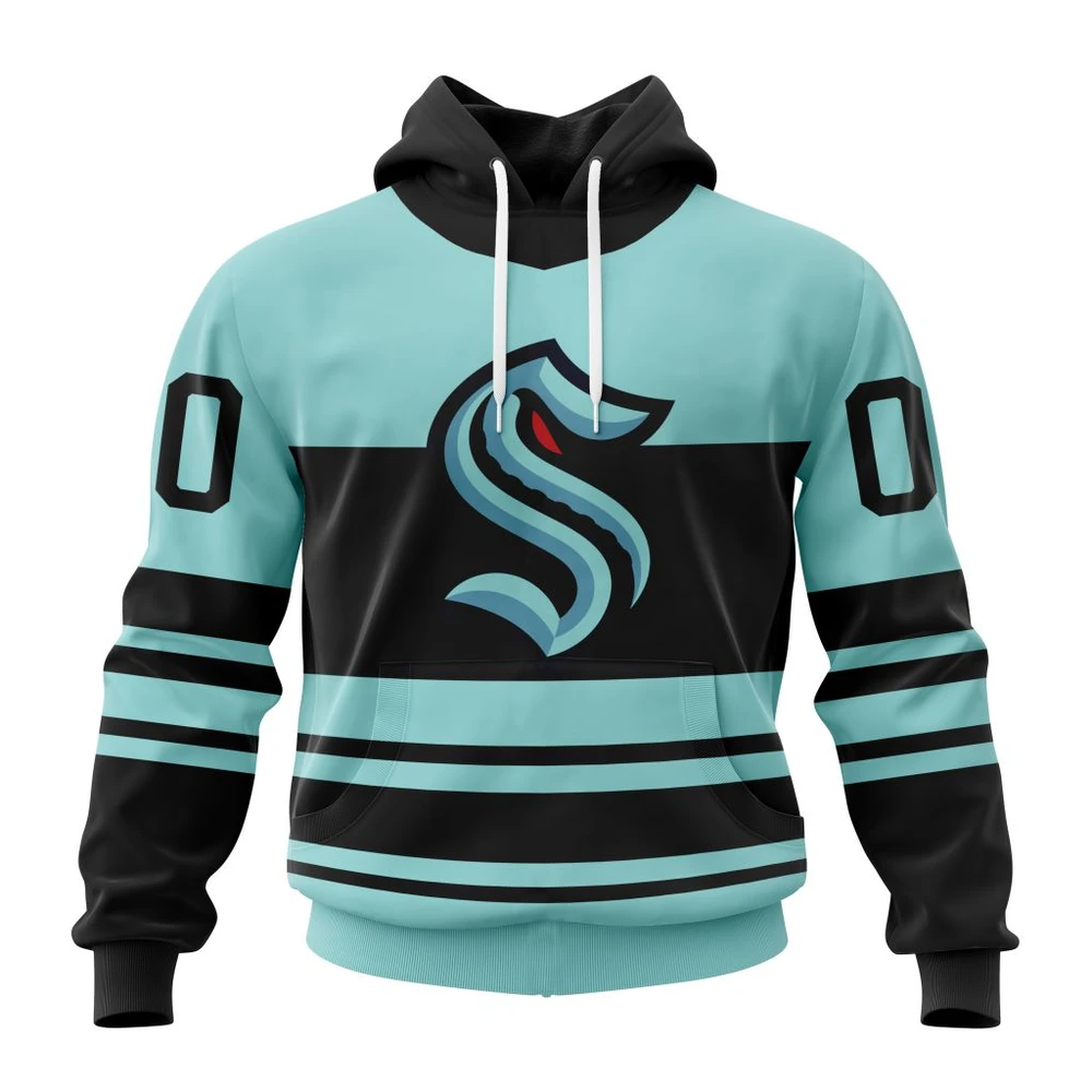 Hoodie NHL Seattle Kraken Reverse Retro Kits QTNHL080524A53HD