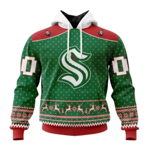 Hoodie NHL Seattle Kraken Special Christmas Apparel St2201 QTNHL080524A3034HD
