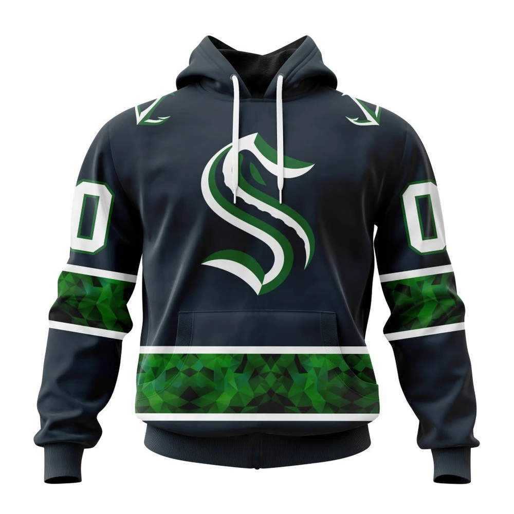 Hoodie NHL Seattle Kraken Special City Connect Design St2402 QTNHL080524A859HD