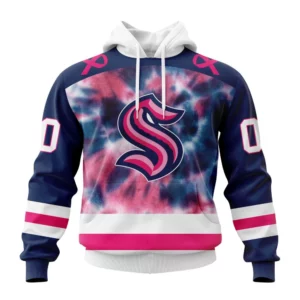 Hoodie NHL Seattle Kraken Special Pink October Fight Breast Cancer St2303 QTNHL080524A1824HD