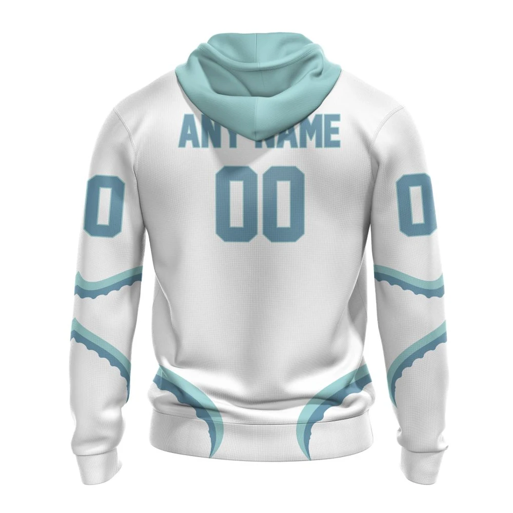 Hoodie NHL Seattle Kraken Special Whiteout Design St2401 QTNHL080524A558HD - Image 2