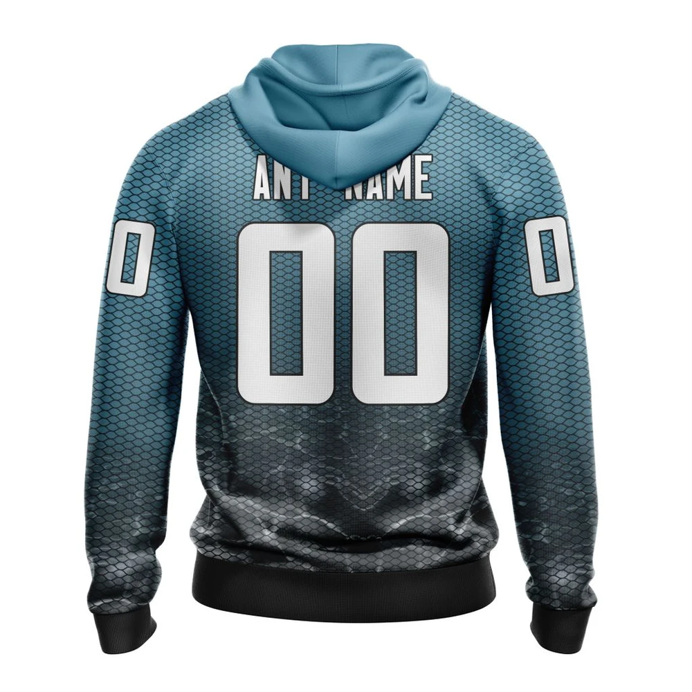 Hoodie NHL Seattle Kraken, Specialized Fishing Style St2201 QTNHL080524A3987HD - Image 2