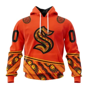 Hoodie NHL Seattle Kraken, Specialized National Day For Truth And Reconciliation QTNHL080524A3083HD
